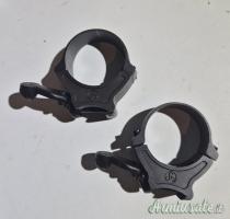 SAUER - Anelli sgancio rapido  per attacco ISI BASSO da 30mm