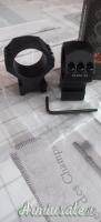 Anelli 34mm Vector optics media altezza