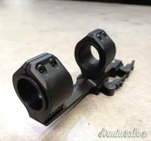 Attacco cantilever con sgancio rapido per ottiche 30mm/1