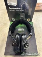 Cuffia elettronica Sordin supre pro-X black demo