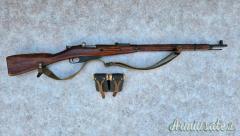 Carabina Mosin Nagant 91 30 cal 7.62x54 anno 1937 completo di cinghia e giberna