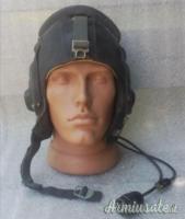 Cuffia da pilota mig sovietico 1991 taglia 57 vera pelle