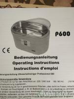 Ultrasonic cleaner x pulizia bossoli e acessori