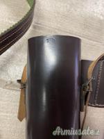 Astuccio ottica vintage con cinghia