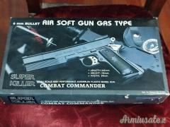 Rarità Vintage - Airsoft Gas HFC Super Killer Combat Commander (HG-125B)