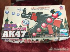 Fucile Softair Vintage Mini AK47 Elettrico A Raffica - Completo