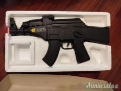 Fucile Softair Vintage Mini AK47 Elettrico A Raffica - Completo