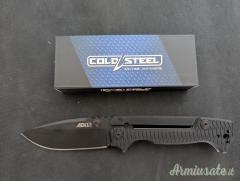Cold Steel AD-15 Scorpion Lock 58SQBKBK Black coltello da tasca, Andrew Demko design