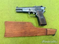 N Browning HP 35, Finlandese SA, 1940, Sportiva, 9×19 (9 Parabellum)