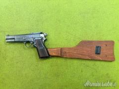 N Browning HP 35, Finlandese SA, 1940, Sportiva, 9×19 (9 Parabellum)