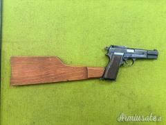N Browning HP 35, Finlandese SA, 1940, Sportiva, 9×19 (9 Parabellum)