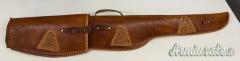 Custodia Artigianale in Cuoio Stile Western per Carabina