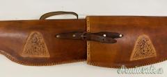 Custodia Artigianale in Cuoio Stile Western per Carabina