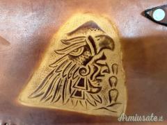 Custodia Artigianale in Cuoio Stile Western per Carabina