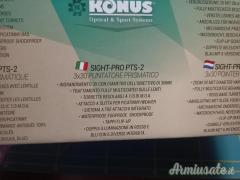 Puntatore prismatico KONUS SIGHT-PRO PTS 2 3X30