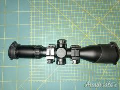 UTG 4-16x44 MIL DOT tubo da 30 mm con anelli
