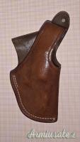 Fondina bruno leather per revolver 2 pollici