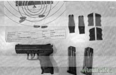 pistola HK calibro 9 mm
