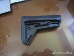 Calcio telescopico per AR15 M4 replica Magpul Moe SL nero