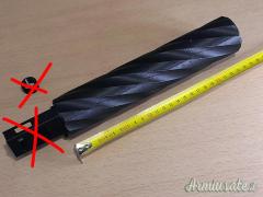 SILENZIATORE BENJAMIN BULLDOG M18 x 1 mm ( 25 cm, ø 50 mm )