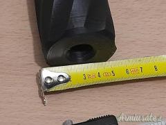 SILENZIATORE BENJAMIN BULLDOG M18 x 1 mm ( 25 cm, ø 50 mm )