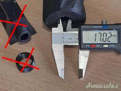 SILENZIATORE BENJAMIN BULLDOG M18 x 1 mm ( 25 cm, ø 50 mm )