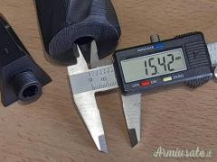 SILENZIATORE BENJAMIN BULLDOG M18 x 1 mm ( 25 cm, ø 50 mm )