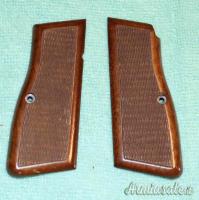 Guancette in Legno Browning HP T1000
