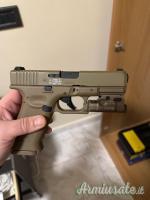 Glock19X  scarrellante co2 4.5/.177