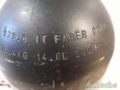 Bombola alta pressione 250/300 Bar da 6,4 Lt.