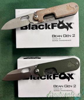 Black Fox Pocket Knife Bean Gen2 Satin Blade