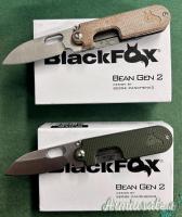 Black Fox Pocket Knife Bean Gen2 Satin Blade