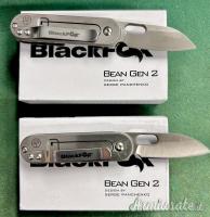 Black Fox Pocket Knife Bean Gen2 Satin Blade