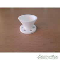 Cono baffle per silenziatore realizzato su misura