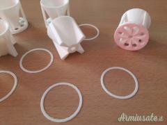 Cono baffle per silenziatore realizzato su misura