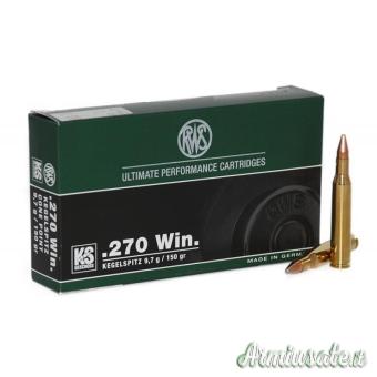 RWS munizioni cal.270 win. palla KS 150 gr