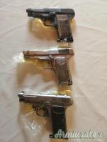 VENDO COLLEZIONE DI VECCHIE PISTOLE BERETTA BROWNING BERNARDELLI ETC