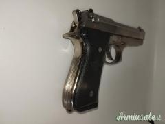 PISTOLA BERETTA MOD.98FS STAINLESS GOLD CAL.9X21+1C.