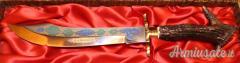Coltello Indiana Maniago Damasco