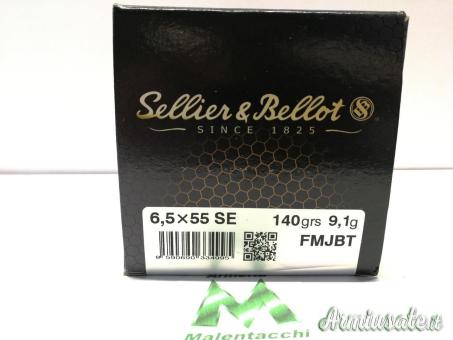 SELLIER & BELLOT Cal. 6,5x55 SE / 140 grs FMJBT