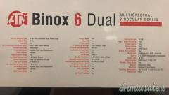 binox 6 multi spectral 6.48x th 256 d/n 4k LRF