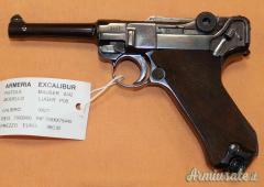 Pistola Luger Mauser P08 Cal. 9x21