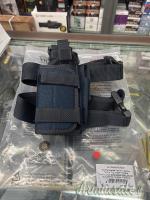 Fondina  cosciale di marca Vega modello PA280 colore blu per modello large pistol