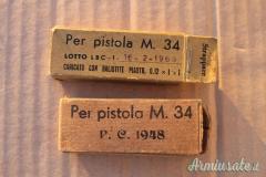 SCATOLE COLPI Pistola 9 mm corto