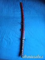 Katana da esposizione stile dragone rosso