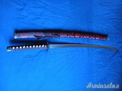 Katana da esposizione stile dragone rosso