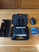 NUOVA Glock 43X Silver 9x21mm IMI + accessori