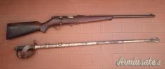 Carabina otturatore Savage  e Sciabola.
