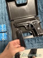 BRUNI MOD. 92 CAL. 9 MM P.A.K. + 100 CARTUCCE FIOCCHI