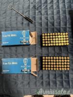BRUNI MOD. 92 CAL. 9 MM P.A.K. + 100 CARTUCCE FIOCCHI